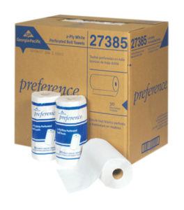 27385 2 PLY PREFERENCE HOUSEHOLD ROLL TOWELS - 85sht, 30 rolls/case - P1406